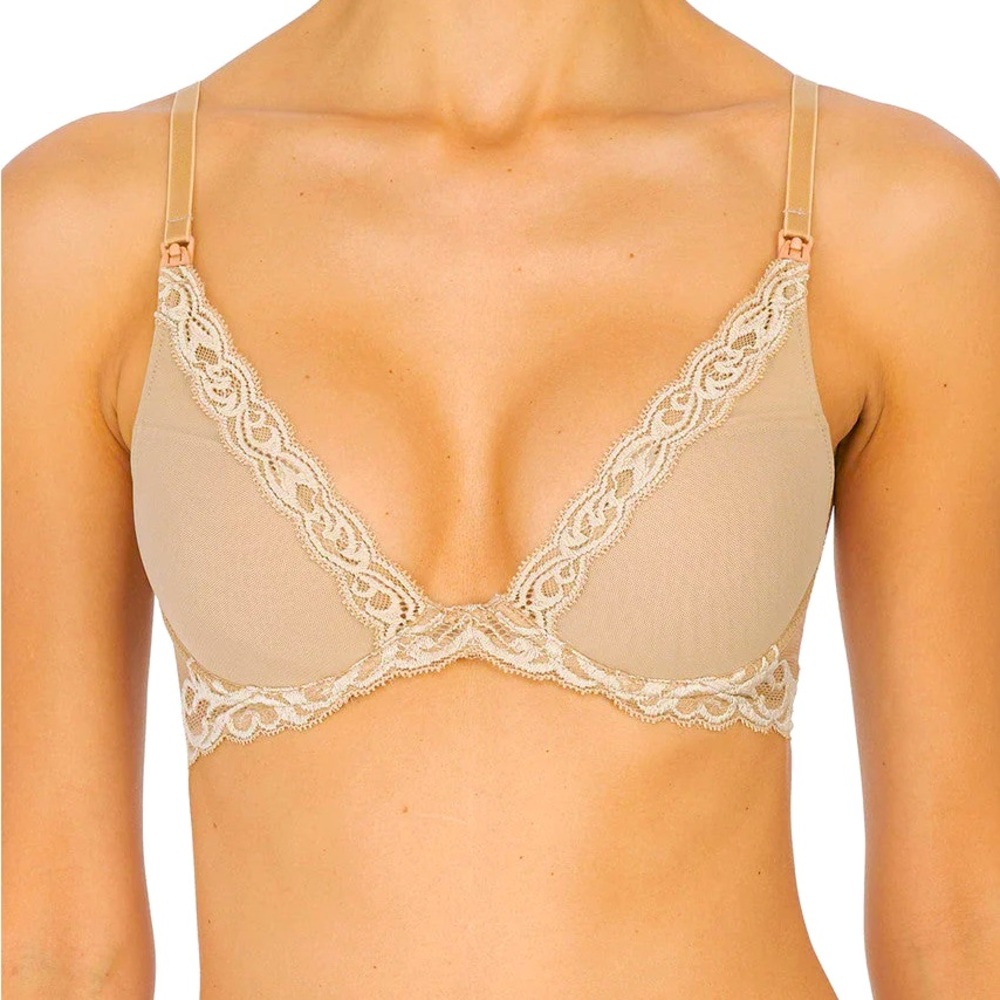 Natori Feathers Maternity Nursing Bra, size 32D
